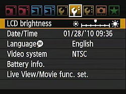 Canon EOS-1D Mark IV Menus image 8