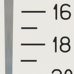 Strong detail to 1,700 lines horizontal