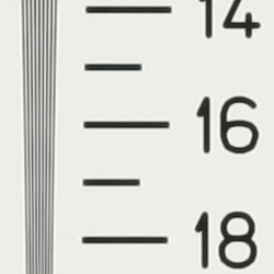 Strong detail to 1,700 lines horizontal
