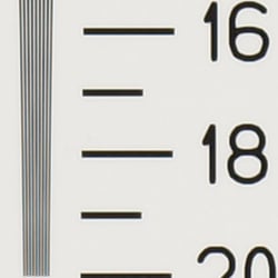 Strong detail to 1,700 lines horizontal