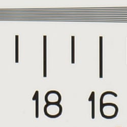 Strong detail to 1,650 lines vertical
