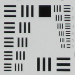 Tele: Sharper at center.