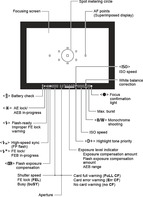 5D Mark II Viewfinder image 2