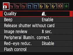 60D Menus image 22