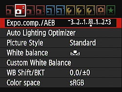 60D Menus image 23