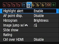 60D Menus image 27