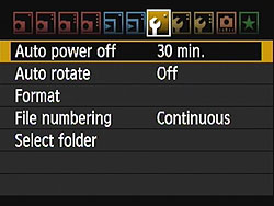 60D Menus image 28