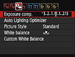 60D Menus image 21