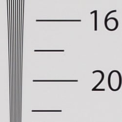 Strong detail to 1,800 lines horizontal Camera JPEG