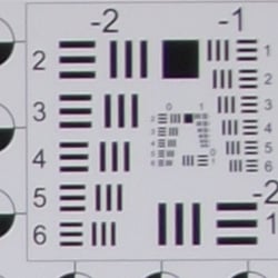 Tele: Just a touch soft in the corners (upper right).