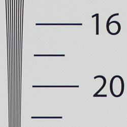 Strong detail to 1,800 lines horizontal ACR processed ORF