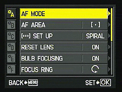 PEN E-P2 Menus image 16