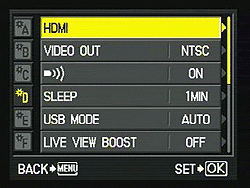 PEN E-P2 Menus image 19