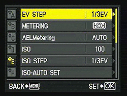 PEN E-P2 Menus image 20