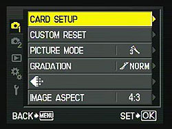 PEN E-P2 Menus image 13