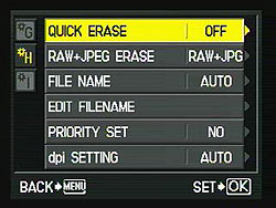 PEN E-P2 Menus image 23