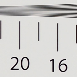Strong detail to ~1,700 lines vertical Camera JPEG