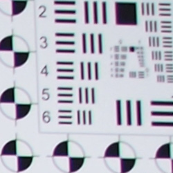 Wide: upper right C.A.: Moderately high and bright Softness: Moderate blurring