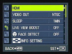 PEN E-PL1 Menus image 21