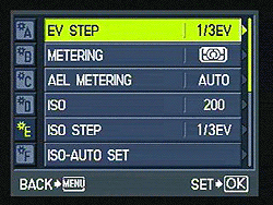 PEN E-PL1 Menus image 22