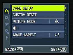 PEN E-PL1 Menus image 15