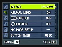 PEN E-PL1 Menus image 19