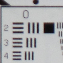 Tele: Very soft in the corners (upper left).