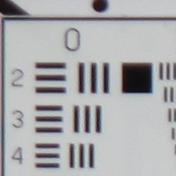 Tele: Very soft in the corners (upper left).