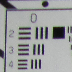 Wide: Soft in the corners (upper left).