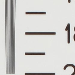 Strong detail to 1,800 lines horizontal