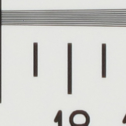 Strong detail to 1,800 lines vertical