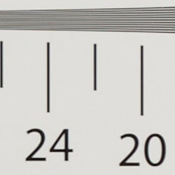 DPP converted RAW: Strong detail to ~2,300 lines vertical
