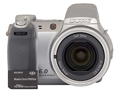Sony Cyber-shot DSC-H2 Design image 1
