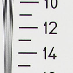Strong detail to 1,300 lines horizontal