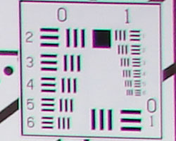 Wide: slightly soft in the upper right corner