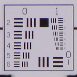 Tele: still slightly soft at center