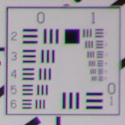 Tele: soft in the corners (upper right)