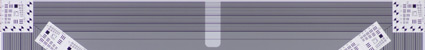 Tele : A tiny amount of pincushion distortion, barely visible