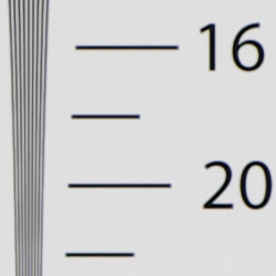 Strong detail to 1,800 lines horizontal Camera JPEG