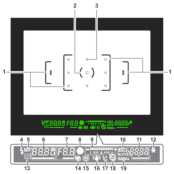Pentax K-7 Viewfinder image 2