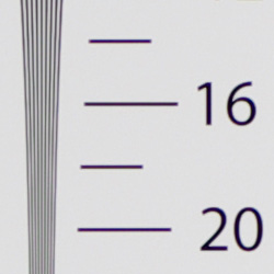 Strong detail to 1,700 lines horizontal Camera JPEG