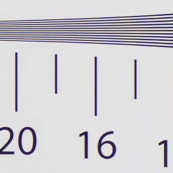 Strong detail to 1,600 lines vertical ACRprocessed RAW