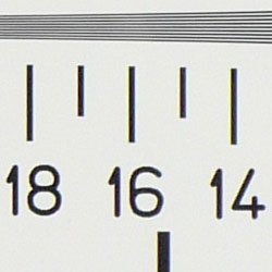 Strong detail to 1,500 lines vertical