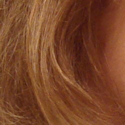 Subtle detail: Hair Noise suppression tends to blur detail in areas of subtle contrast, as in