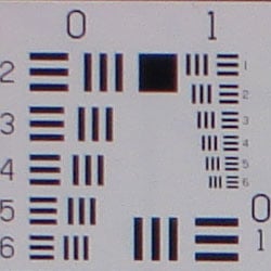 Tele: sharp in the corners (upper left)