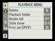 D40 Menus image 14