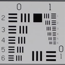 Tele: Sharper at center.