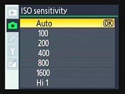ISO menu
