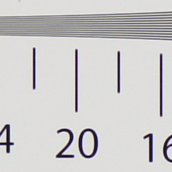 Strong detail to 1,900 lines vertical Camera JPEG