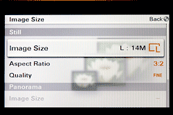 Sony Alpha NEX-3 Menus image 15